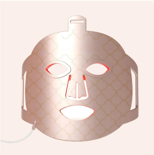 Masque LED 4-en-1 Haute Technologie – Lumière Rouge, Anti-Âge & Soin Cutané Avancé