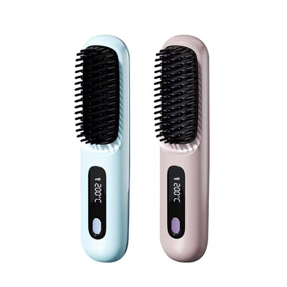 Lissage Express, Résultat Professionnel – Peigne Électrique Céramique Portable