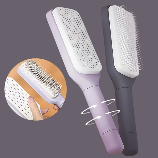 Brosse Magique Autonettoyante – Démêlez, Brossez, Nettoyez